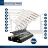 8-Piece Two-Way T-Handle Allen Wrench Set in Metric Sizes with Storage Stand (MP001044W)