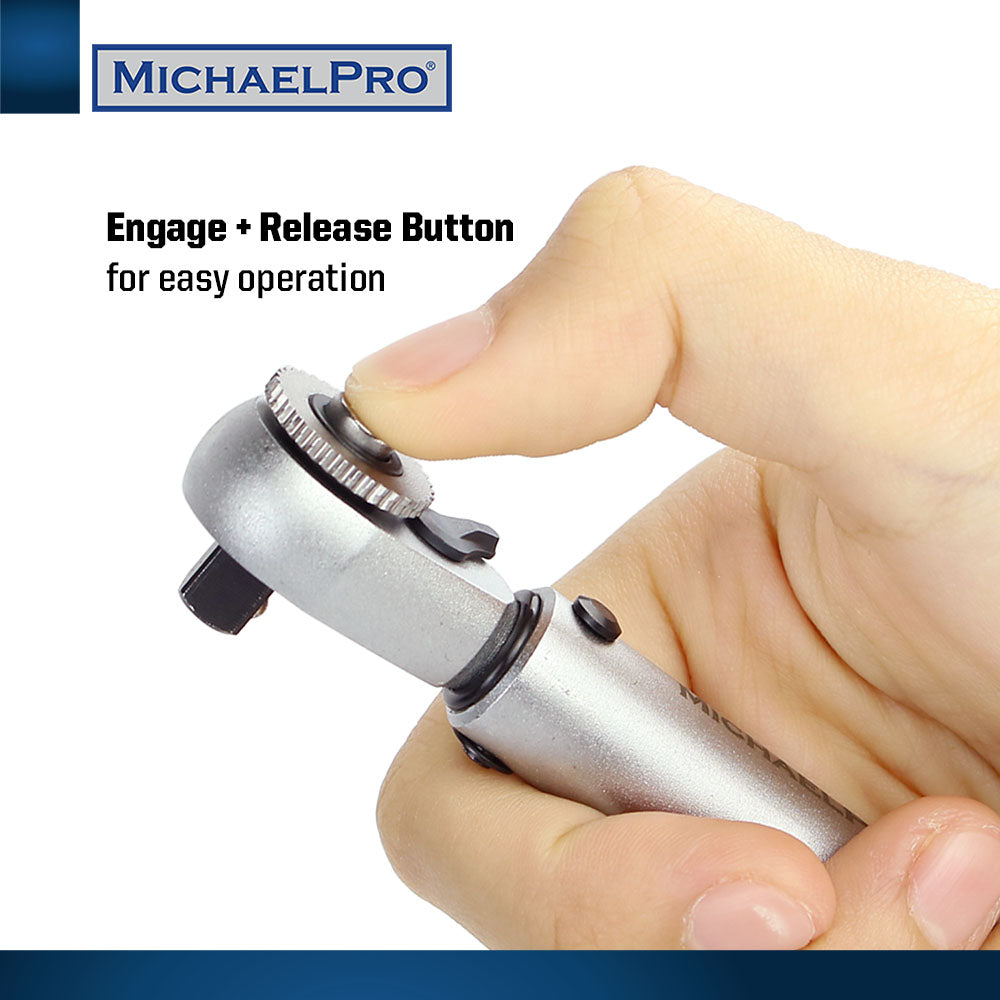 1/4" Drive Click Torque Wrench Set (MP001199) - MichaelPro
