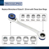 11-in-1 Ratcheting Wrench with Interchangeable Gear Rings (MP001204)