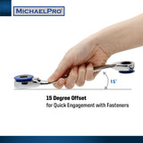 11-in-1 Ratcheting Wrench with Interchangeable Gear Rings (MP001204) - MichaelPro
