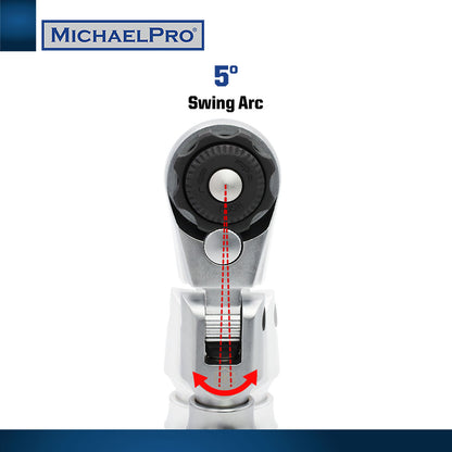 3-Piece Multi-Position Extendable Flex- Head Ratchet Set (MP001210) - MichaelPro