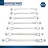 19-Piece Bolt Extractor Offset Wrenches and Cushion Grip Sockets Set in Standard SAE & Metric Sizes (MP001212)
