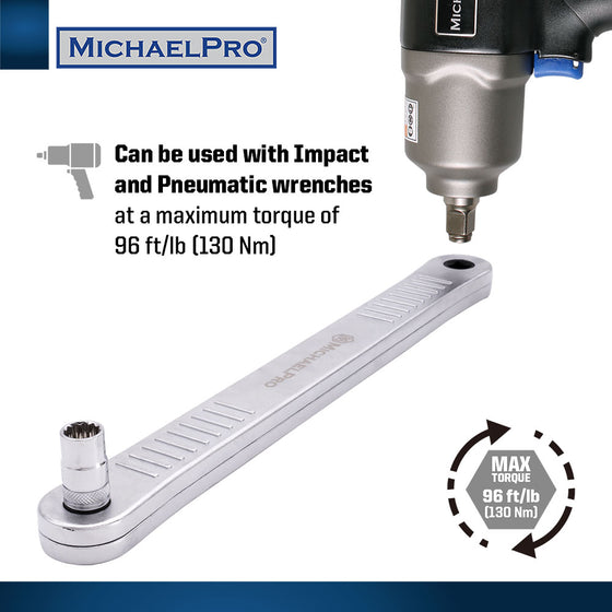 Offset Extension Wrench with 3/8