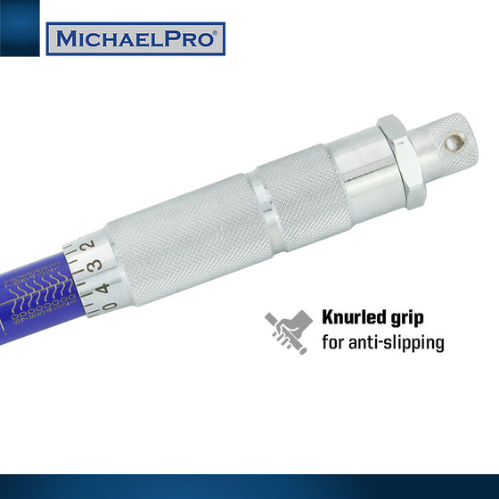 3/8" Drive Click Torque Wrench, 10 – 80 ft-lb (MP001219) – MichaelPro