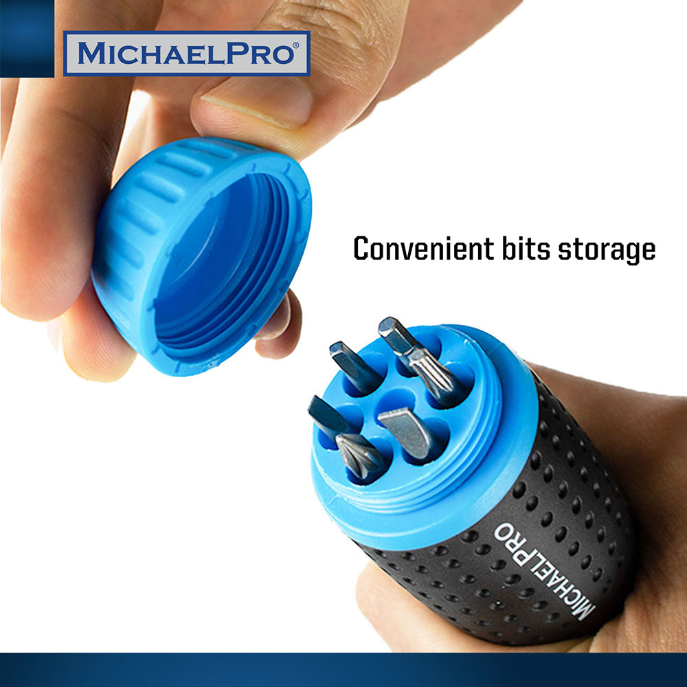 19-in-1 Interchangeable Multi Bit Ratchet Screwdriver (MP002001) - MichaelPro