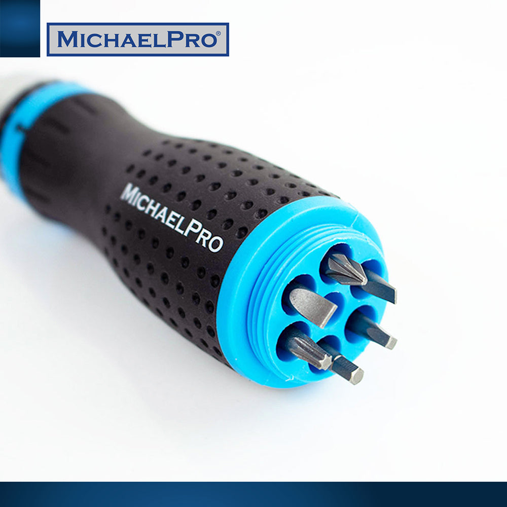 19-in-1 Interchangeable Multi Bit Ratchet Screwdriver (MP002001) - MichaelPro