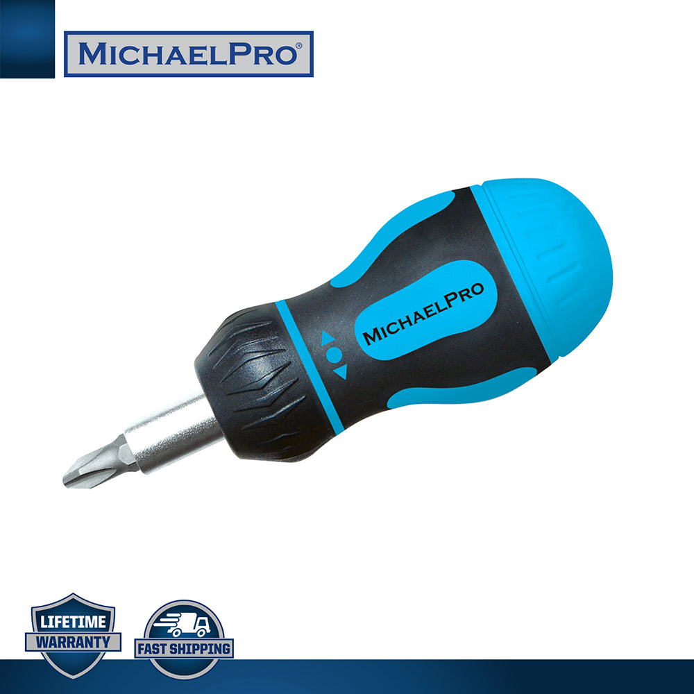 7-in-1 Stubby Multi Screwdriver (MP002005) - MichaelPro