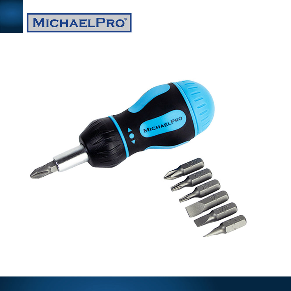 7-in-1 Stubby Multi Screwdriver (MP002005) - MichaelPro