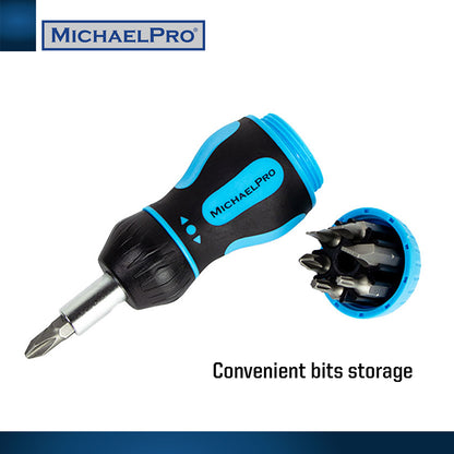 7-in-1 Stubby Multi Screwdriver (MP002005) - MichaelPro