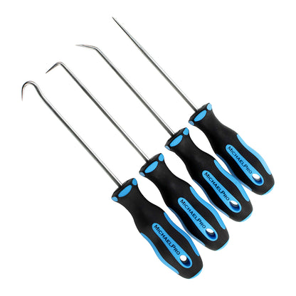 4-Piece Precision Mini Pick & Hook Set (MP002006) - MichaelPro