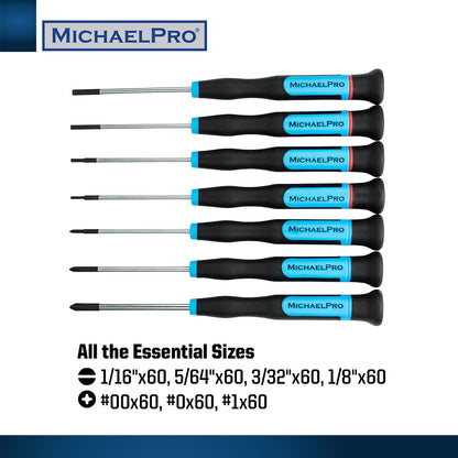 7-Piece Precision Screwdriver Set (MP002007) - MichaelPro