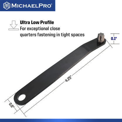 5-Piece Ultra Low Profile Angled Screwdriver Set - Star (MP002029) - MichaelPro