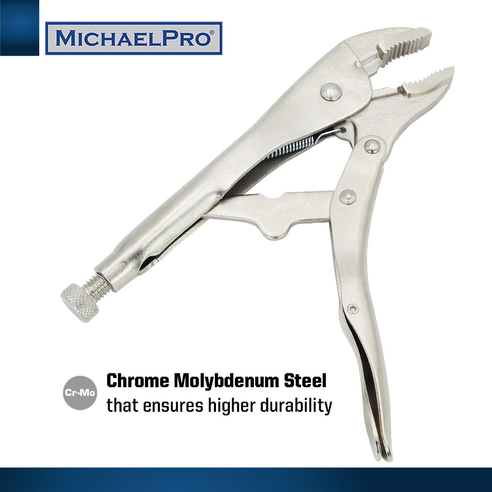 10-Inch Curved Jaw Locking Plier (MP003002) - MichaelPro