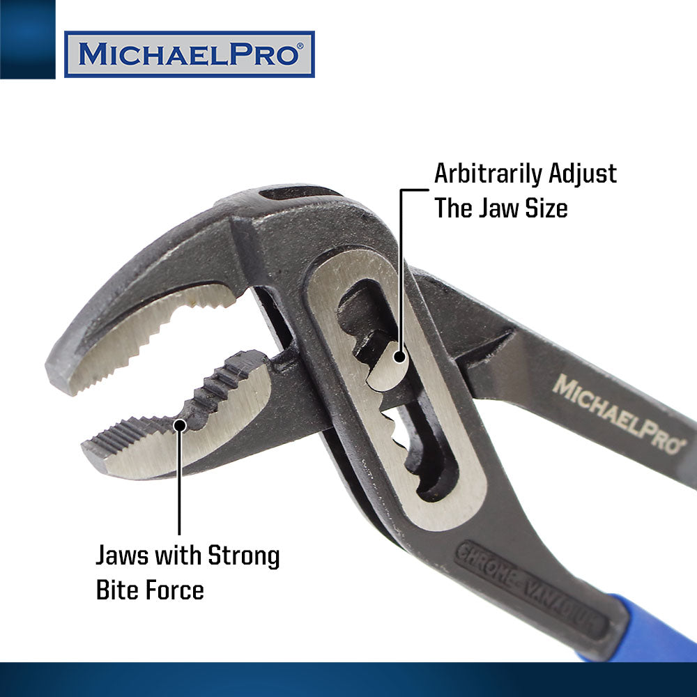 10-Inch Water Pump / Box Joint Plier (MP003050) - MichaelPro