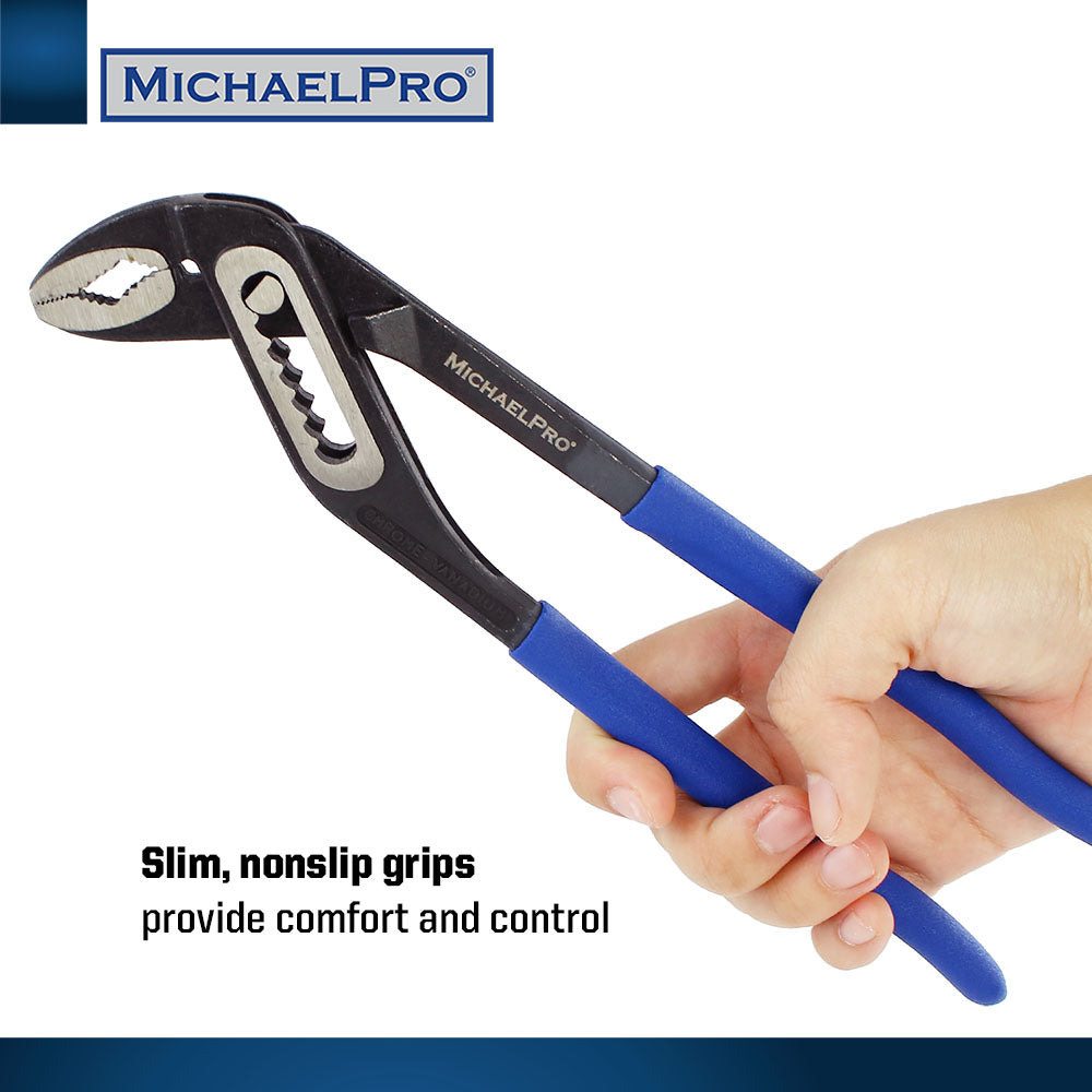 10-Inch Water Pump / Box Joint Plier (MP003050) - MichaelPro