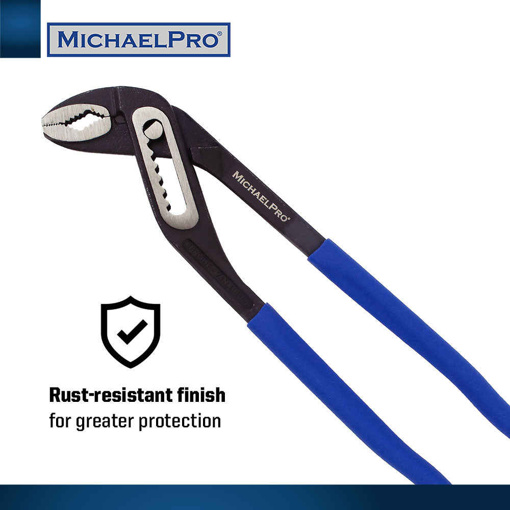 10-Inch Water Pump / Box Joint Plier (MP003050) - MichaelPro