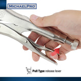 10-Inch Straight Jaw Locking Plier (MP003062) - MichaelPro