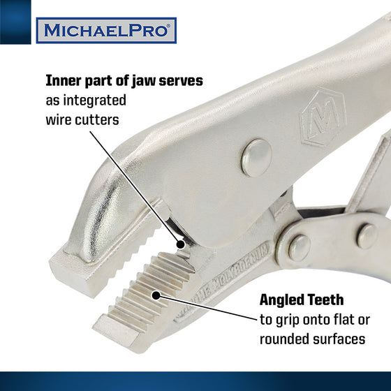 10-Inch Straight Jaw Locking Plier (MP003062)
