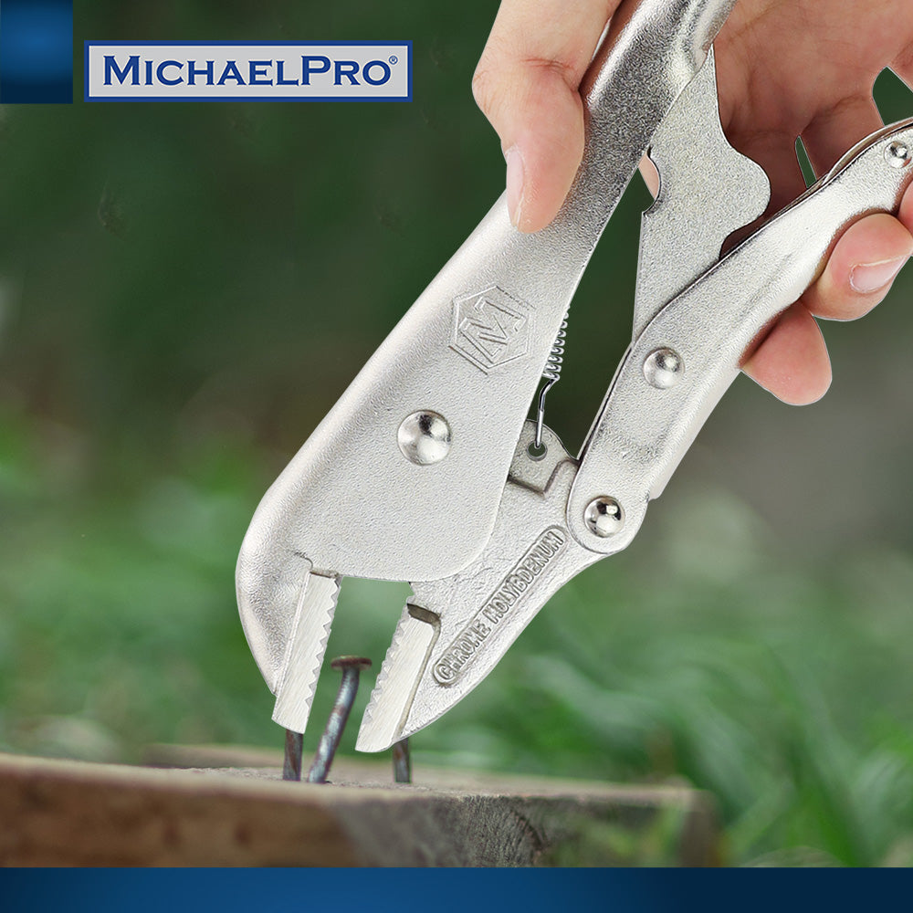 10-Inch Straight Jaw Locking Plier (MP003062) - MichaelPro