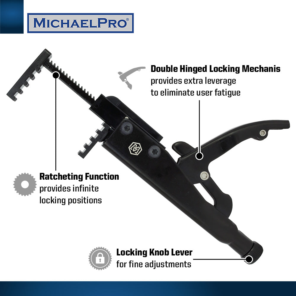 90-Degree Locking Grip Hose Clamp Pliers (MP003065) - MichaelPro