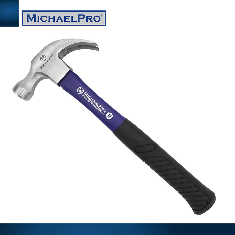 16oz Curved Claw Hammer (MP004005) - MichaelPro