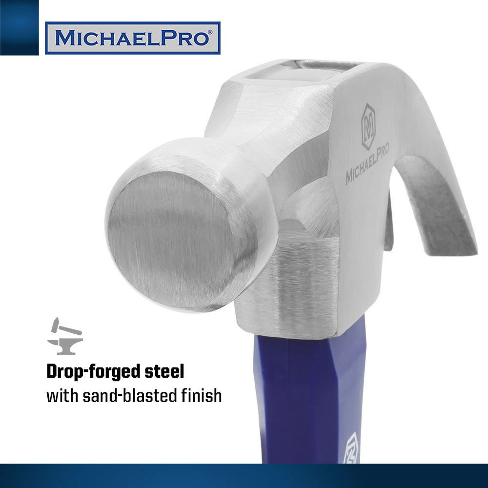 16oz Curved Claw Hammer (MP004005) - MichaelPro