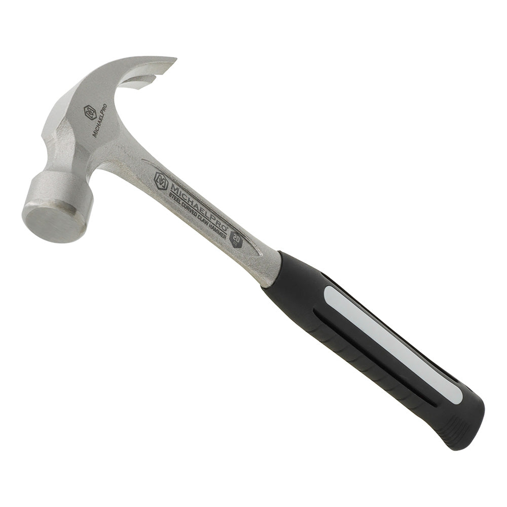 20oz Solid One Piece Steel Curved Claw Hammer (MP004006) - MichaelPro