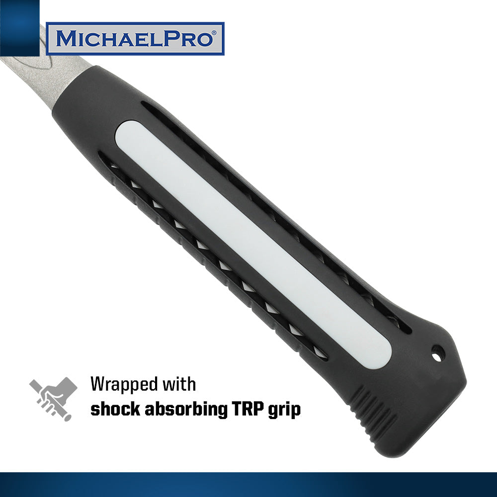 20oz Solid One Piece Steel Curved Claw Hammer (MP004006) - MichaelPro