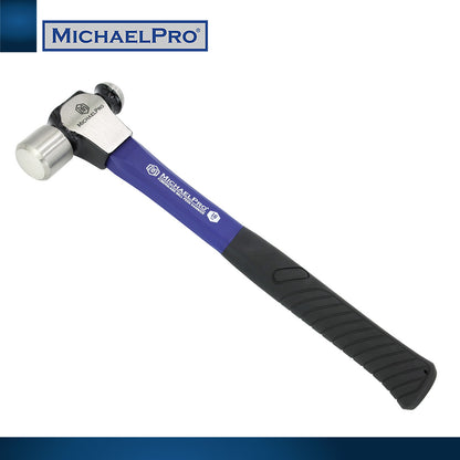16oz Ball Peen Hammer with Fiberglass Handle (MP004007) - MichaelPro