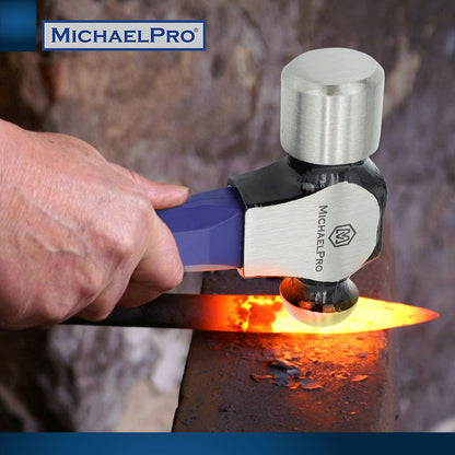 24oz Ball Peen Hammer with Fiberglass Handle (MP004008) - MichaelPro