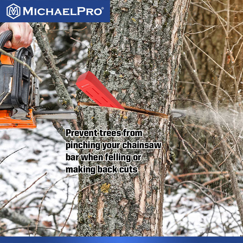 8-Inch Premium Puncture-Resistant Tree Felling Wedge (MP004014)