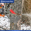 8-Inch Premium Puncture-Resistant Tree Felling Wedge (MP004014)
