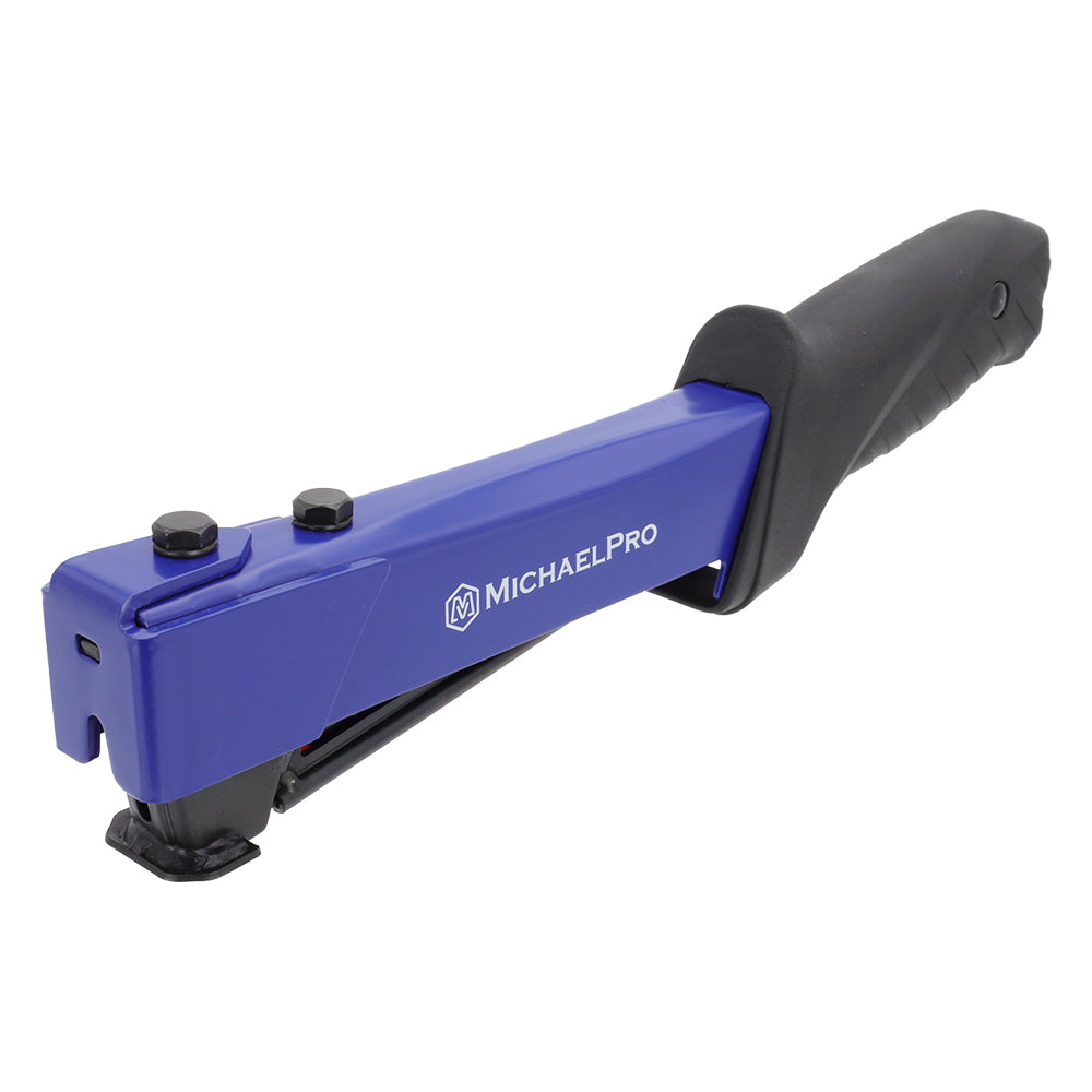 Heavy Duty Hammer Tacker, includes T50 Staples (MP004027) - MichaelPro