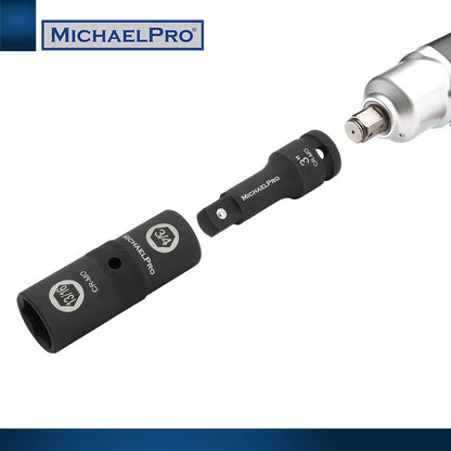 1/2" Drive Impact Grade Flip Lug Nut Socket Set (MP005022) - MichaelPro