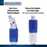 3-Piece Dual-Function Universal Joint Socket Adapter Set (MP005025) - MichaelPro