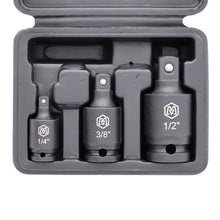  3-Piece Impact Grade Universal Joint Pin-Free Locking Swivel Socket Adapter Set (MP005026)