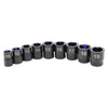 9-Piece Black Oxide Cushion Grip Sockets in Metric Sizes (MP005036)