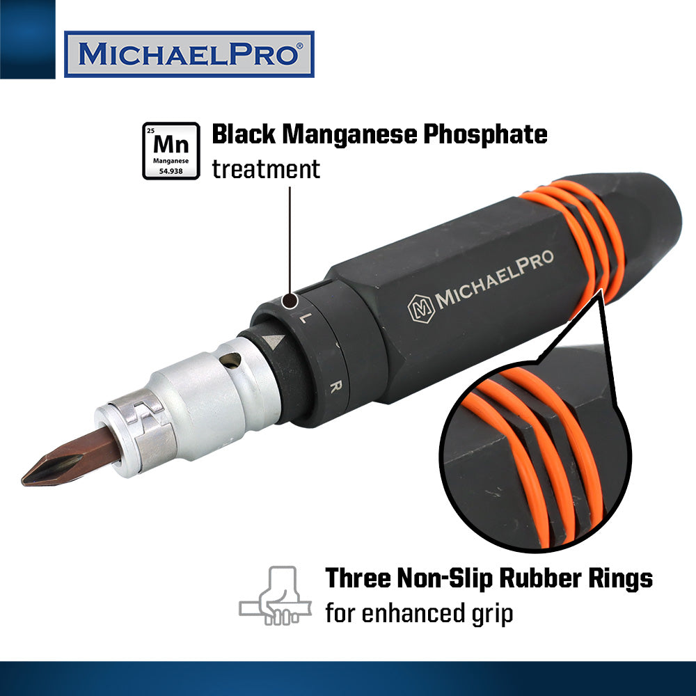 1/2" Drive Manual Impact Driver Set (MP005038) - MichaelPro
