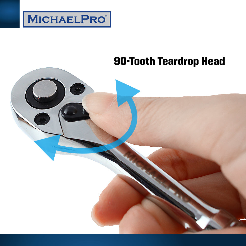 3-Piece Quick Release 90T Ratchet Set (MP006009) – MichaelPro