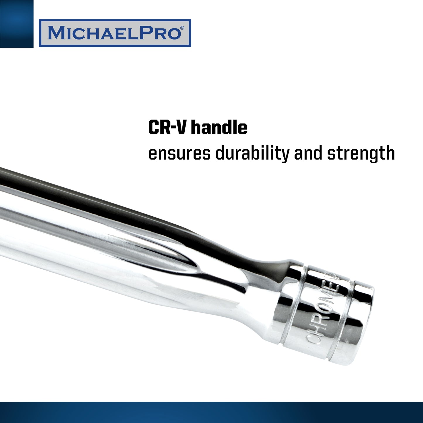 3/8" Drive x 12-Inch Extension Breaker Bar (MP007001) - MichaelPro