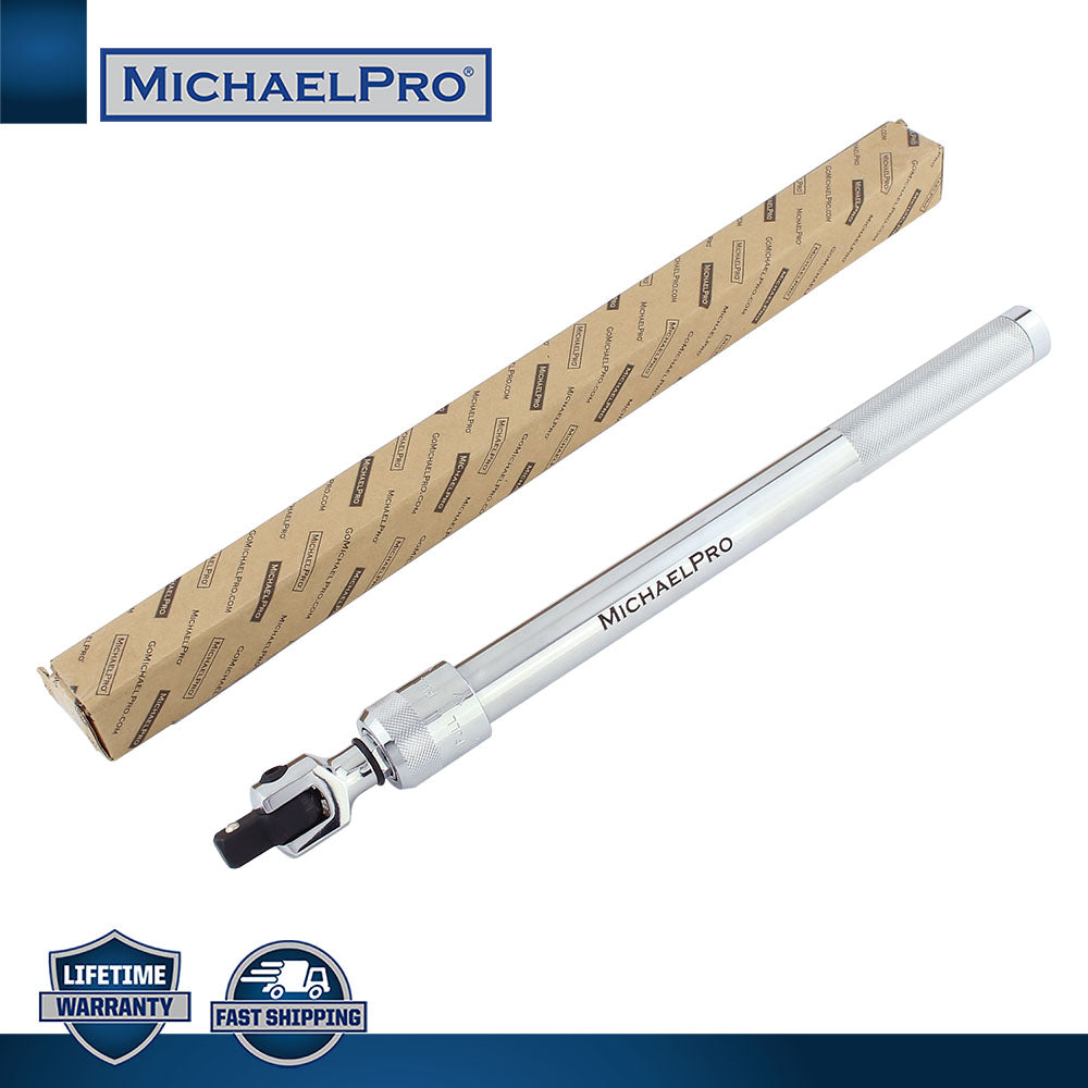 thumbnail image 2 of Neiko 1/2" Drive 15" Rotating Flex Head Breaker Bar – CR-V Steel, 00200A 2 of 5