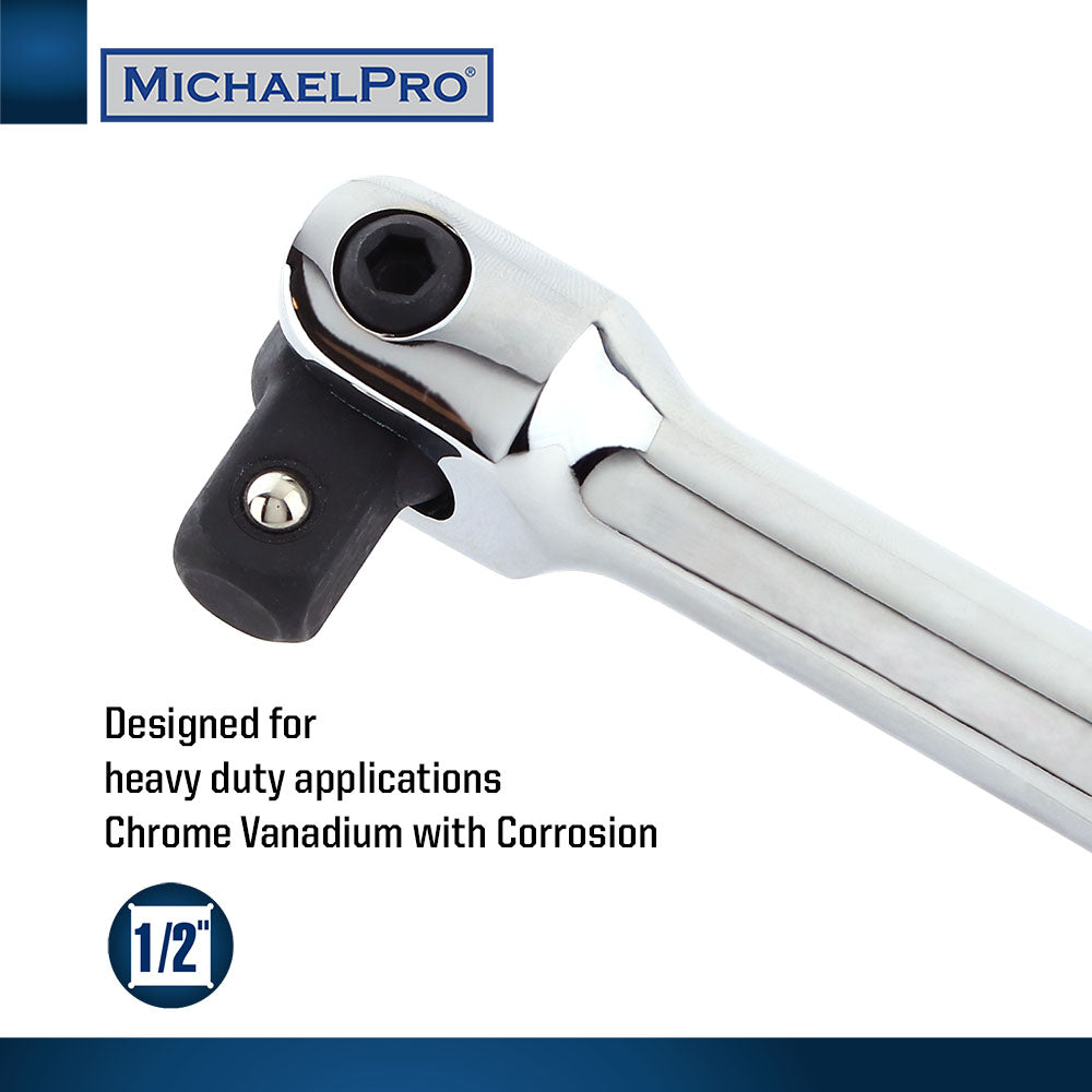 1/2" Drive x 18-Inch Extension Breaker Bar (MP007003) - MichaelPro