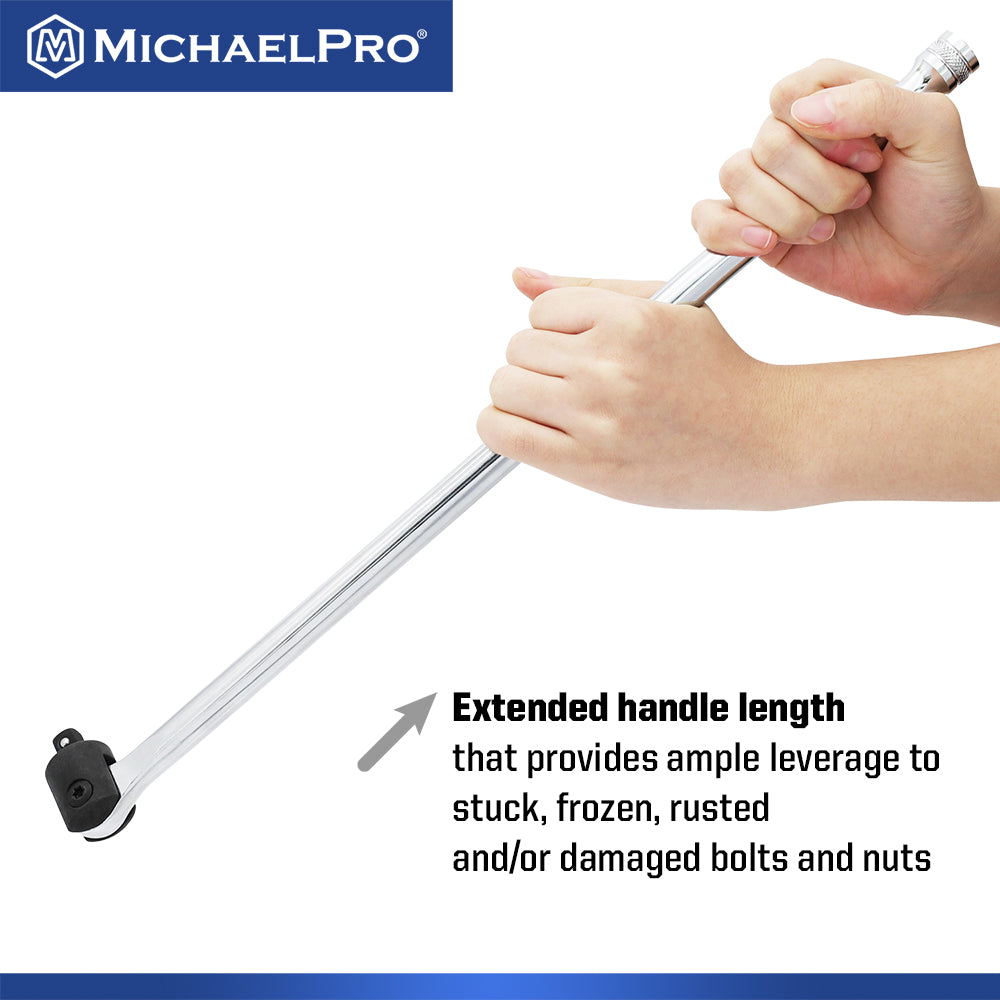 3/8" Drive x 18-Inch Extension Breaker Bar (MP007005) - MichaelPro