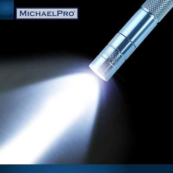 2 Pack Mini LED High Lumens Pen Light with Clip (MP008004)