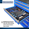 212-Piece Tool Cabinet Complete with Tools and Accessories, 7 Drawer Tool Chest (MP009066)