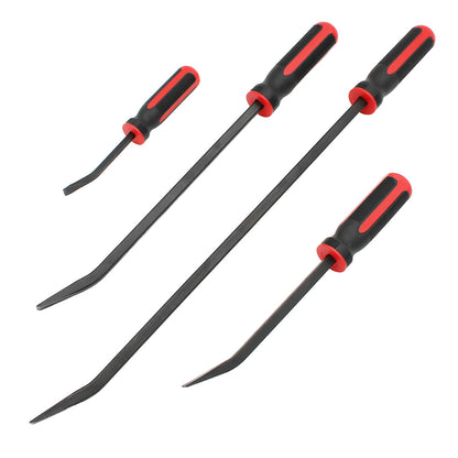 4-Piece Pry Bar Set- 8", 12", 18", 24" (MP009070) - MichaelPro
