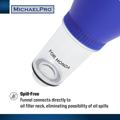 Spill-Free Oil Funnel for Honda, Nissan, Kia and Hyundai (MP009077) - MichaelPro