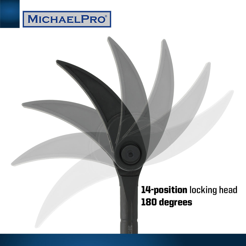 Extendable Indexing Pry Bar, 18-Inch to 30-Inch (MP009079) - MichaelPro