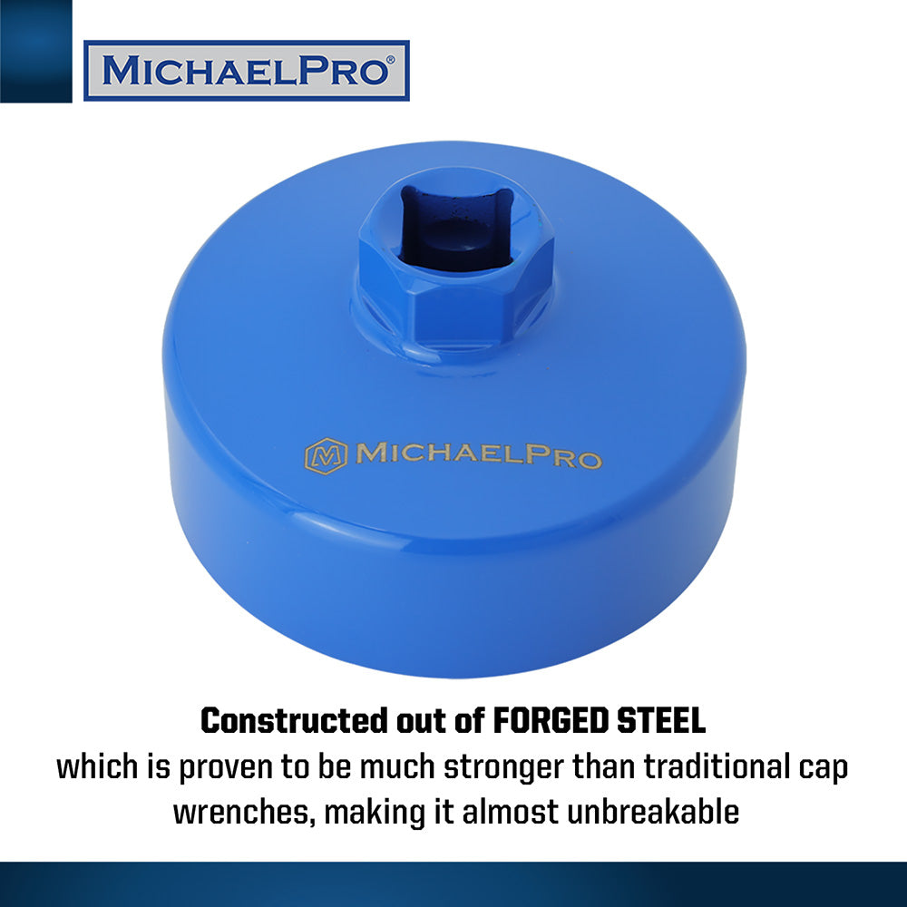 64.5mm Forged Steel Oil Filter Cap Wrench for Toyota, Lexus