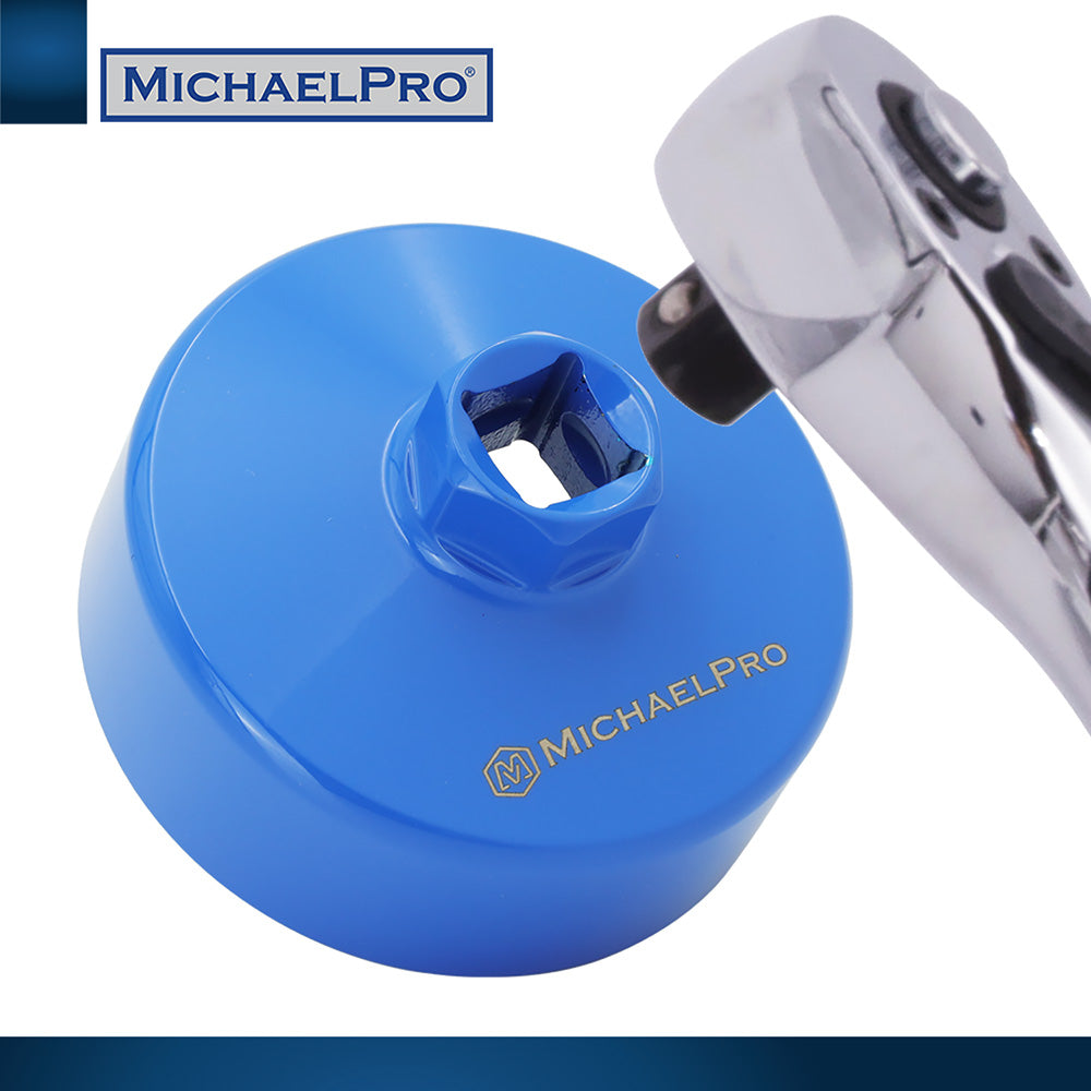 64.5mm Forged Steel Oil Filter Cap Wrench for Toyota, Lexus (MP009081) - MichaelPro